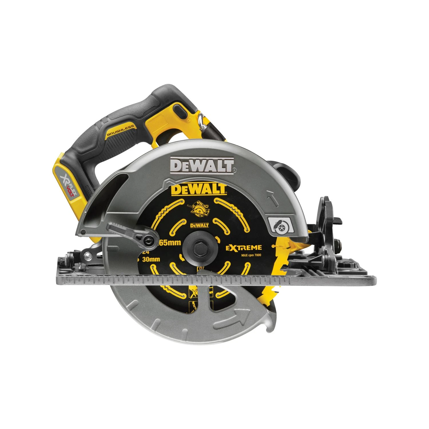 DeWalt DCS579 54V XR Cordless Brushless FlexVolt 190mm Circular Saw With 1 X 6.0Ah Battery & TSTAK Case 2 DeWalt DCS579 54V XR Cordless Brushless FlexVolt 190mm Circular Saw With 1 X 6.0Ah Battery & TSTAK Case - Image 2
