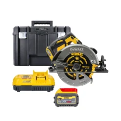 DeWalt DCS579 54V XR Cordless Brushless FlexVolt 190mm Circular Saw With 1 X 6.0Ah Battery, Charger & TSTAK Case