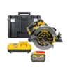 DeWalt DCS579 54V XR Cordless Brushless FlexVolt 190mm Circular Saw With 1 X 9.0Ah Battery, Charger & TSTAK Case