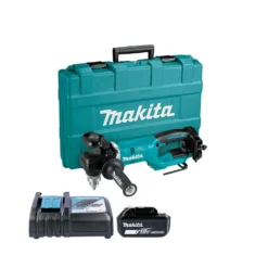 Makita DDA450 18V LXT Cordless Brushless Angle Drill With 1 X 6.0Ah Battery, Charger & Carry Case