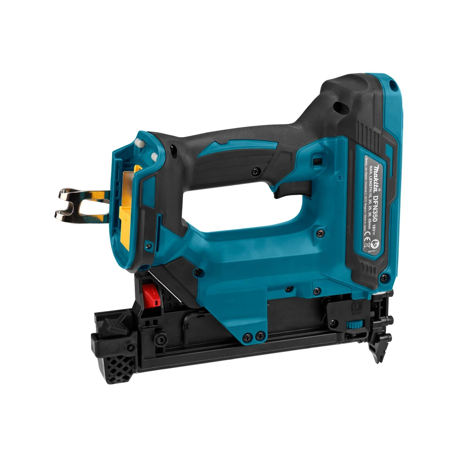 Makita DFN350 18V Cordless 18G Brad Nailer With 1 X 5.0Ah Battery, Charger & Type 2 Case 6 Makita DFN350 18V Cordless 18G Brad Nailer With 1 X 5.0Ah Battery, Charger & Type 2 Case - Image 6