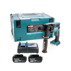 Makita DHR165 18V LXT SDS+ Rotary Hammer Drill With 2 X 6.0Ah Batteries, Charger & Case
