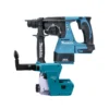 Makita DHR242 18V LXT Brushless SDS Plus Rotary Hammer Drill With 199563-2 DX06 Dust Extraction System