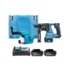 Makita DHR242RTJW 18V LXT Cordless Brushless SDS Plus Rotary Hammer Drill & Dust Extraction With 2 X 5.0Ah Batteries, Charger & Case