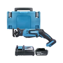 Makita DJR183 18V Mini Reciprocating Saw With 1 X 5.0Ah Battery, Charger & Case
