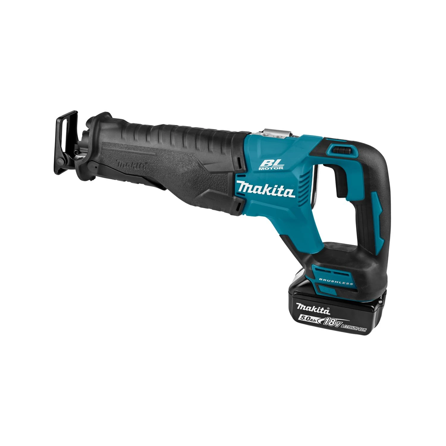Makita DJR187RTE 18V LXT Cordless Brushless Reciprocating Saw With 2 X 5.0Ah Batteries, Charger & Carry Case 3 Makita DJR187RTE 18V LXT Cordless Brushless Reciprocating Saw With 2 X 5.0Ah Batteries, Charger & Carry Case - Image 3