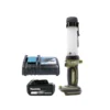 Makita DML806 14.4V / 18V LXT Cordless Olive Green LED Flashlight With 1 X 4.0Ah Battery & Charger
