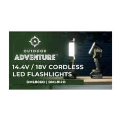 Makita DML806O 14.4V / 18V LXT Cordless Olive Green LED Flashlight Bare Unit -Makitali Shop dml806o dml812o