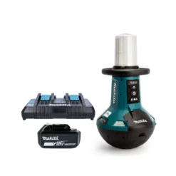 Makita DML810 18V/240V Corded/Cordless LED Upright Area Light With 1 X 6.0Ah Battery & DC18RD Charger