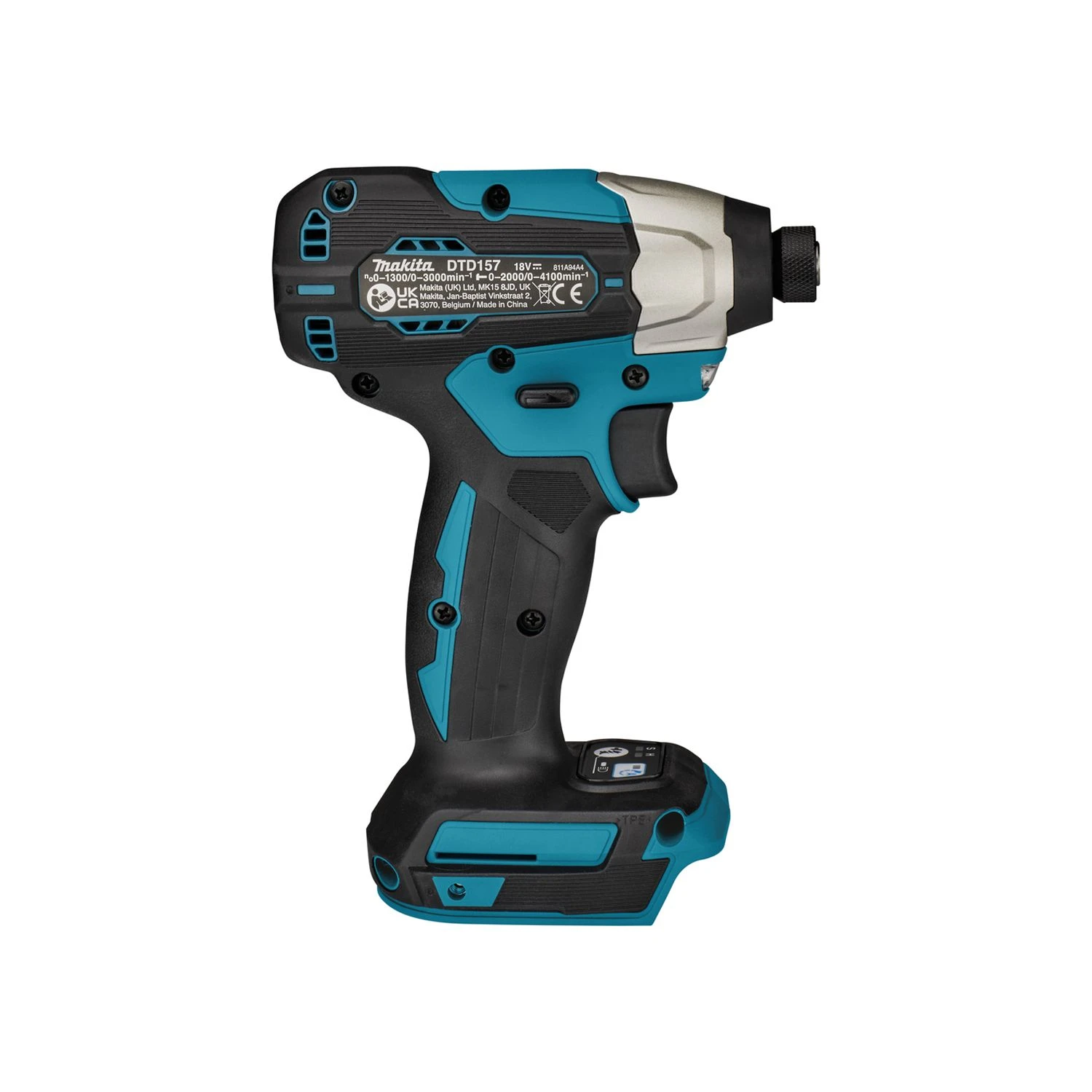 Makita DTD157Z 18V LXT Cordless Brushless 1/4" Impact Driver Bare Unit 4 Makita DTD157Z 18V LXT Cordless Brushless 1/4" Impact Driver Bare Unit - Image 4