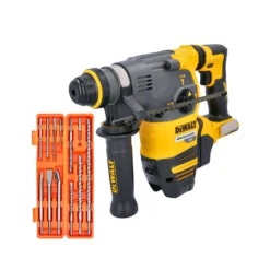Dewalt DCH333 54V SDS+ Drill With 12 Pc Bit Set -Makitali Shop e8d1ab870573c4a1fad14c4d89f1f47e