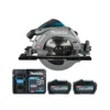 Makita HS011GT201 40Vmax XGT AWS 270mm Cordless Brushless Circular Saw With 2 X 5.0Ah Batteries, Charger & Case