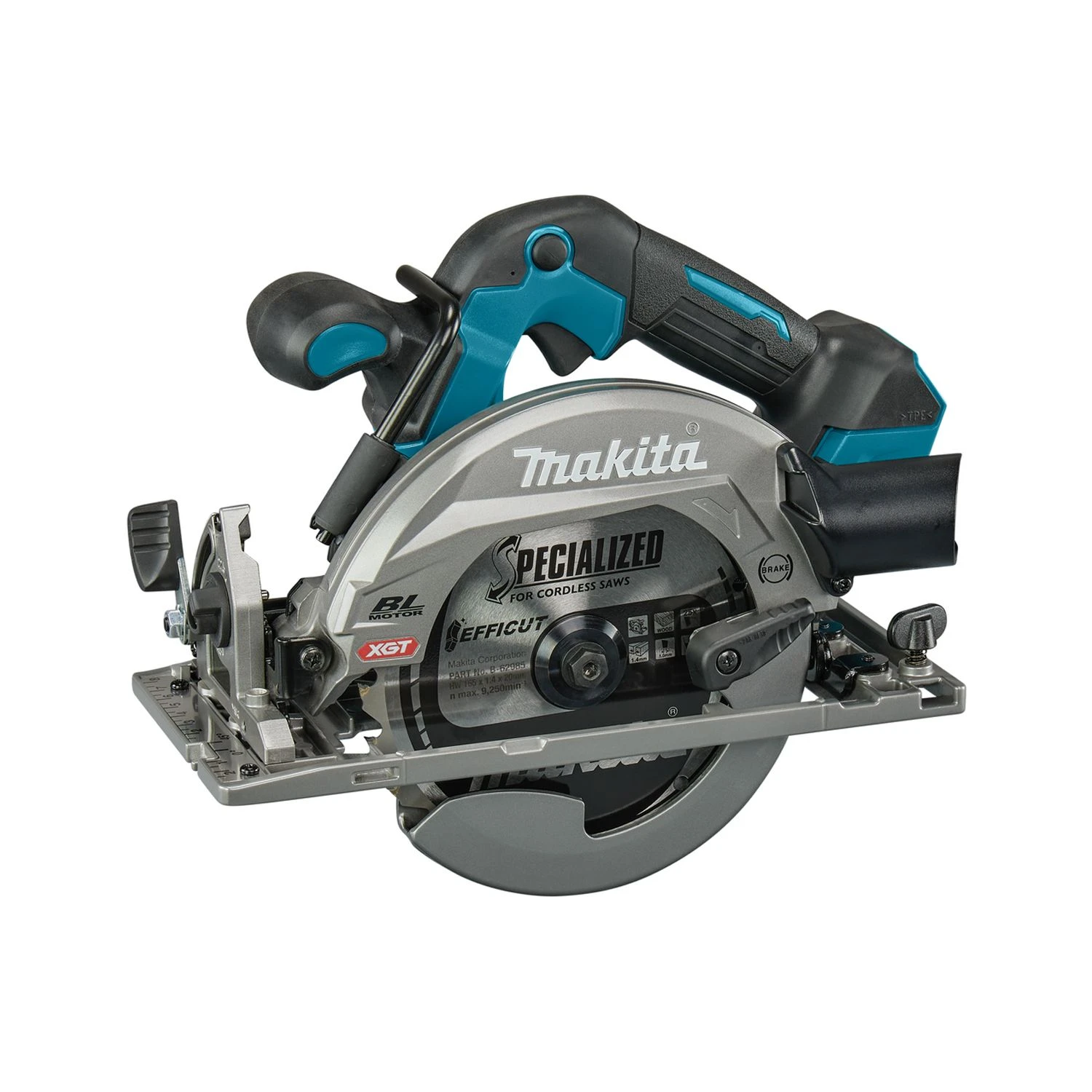 Makita HS012GZ 40Vmax XGT 165mm Cordless Brushless Circular Saw Bare Unit 2 Makita HS012GZ 40Vmax XGT 165mm Cordless Brushless Circular Saw Bare Unit - Image 2
