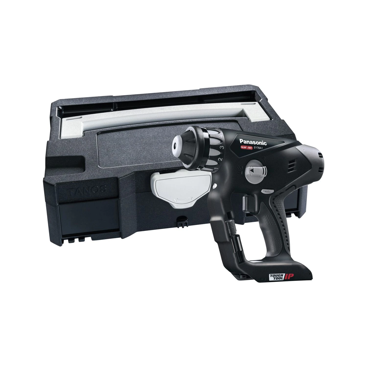 Panasonic PAN78A1XT32 18V Cordless SDS Plus Rotary Hammer Drill With Systainer Case 1 Panasonic PAN78A1XT32 18V Cordless SDS Plus Rotary Hammer Drill With Systainer Case