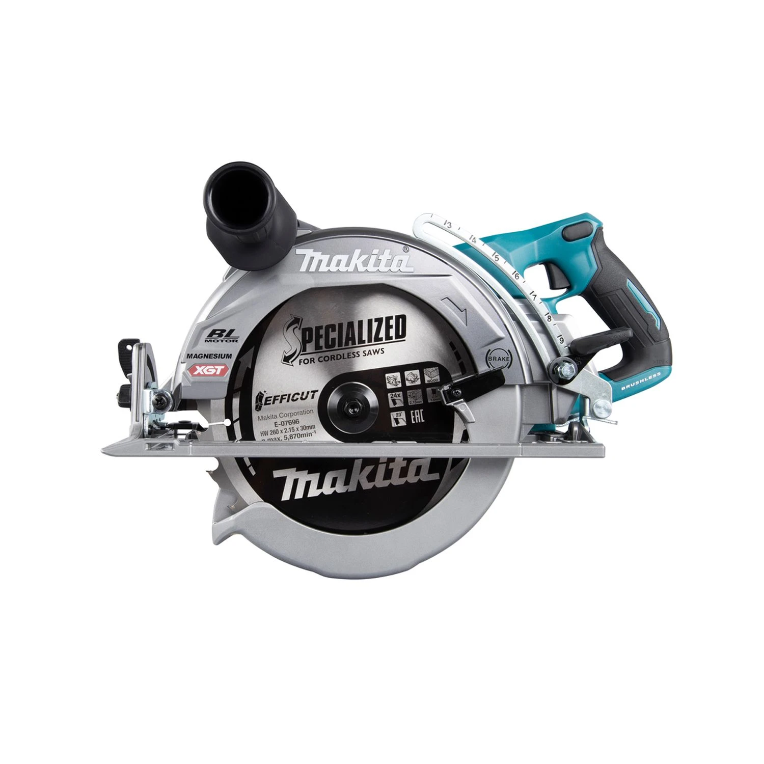 Makita RS002GZ 40Vmax XGT AWS Cordless Brushless 260mm Circular Saw Bare Unit 1 Makita RS002GZ 40Vmax XGT AWS Cordless Brushless 260mm Circular Saw Bare Unit