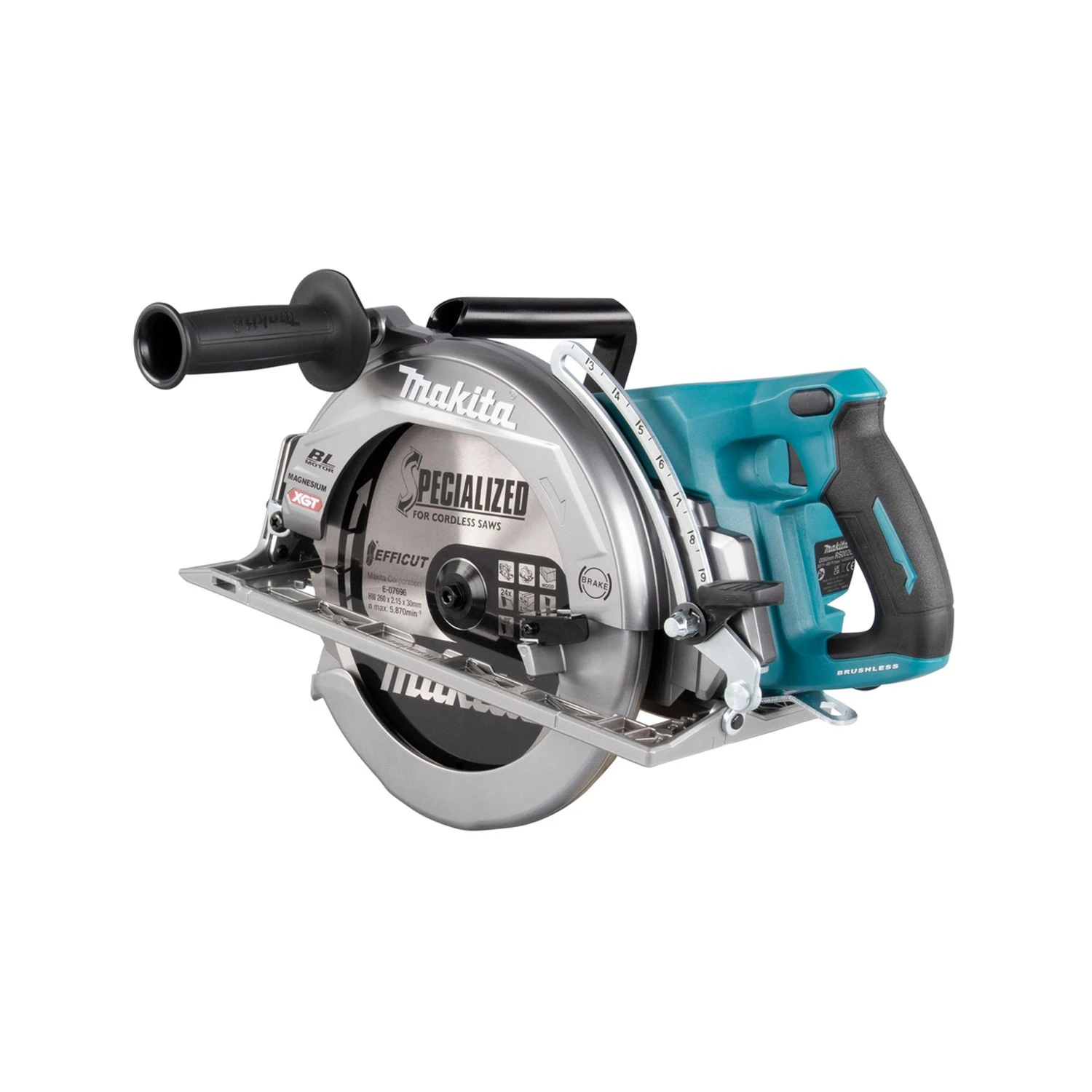 Makita RS002GZ 40Vmax XGT AWS Cordless Brushless 260mm Circular Saw Bare Unit 8 Makita RS002GZ 40Vmax XGT AWS Cordless Brushless 260mm Circular Saw Bare Unit - Image 8