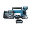 Makita TD001GD209 40Vmax XGT 4-Speed Impact Driver With 2 X 2.5Ah Batteries, Charger, Adaptor & Case